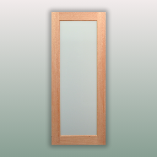 1 Lite Glass Door