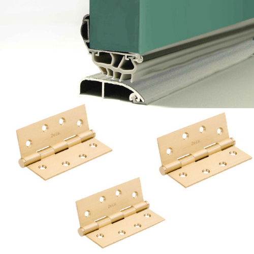 Essential Hardware Pack - Single, Brushed Gold (Satin Brass)