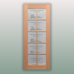 10 Lite Internal Glass Door